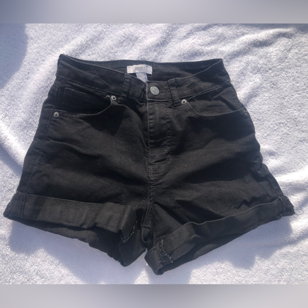 Black shorts